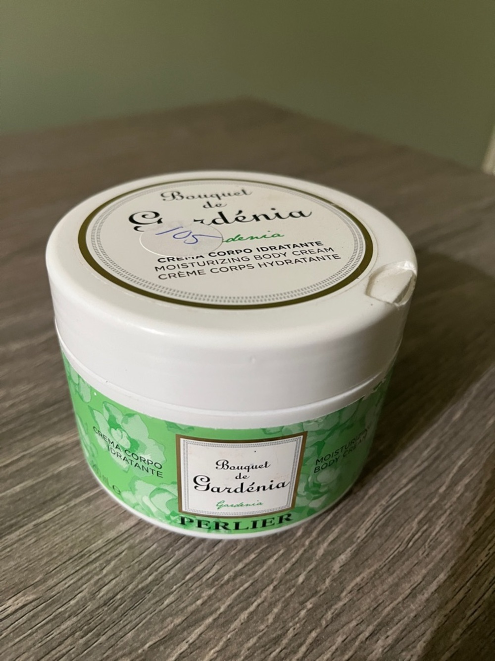 Perlier Bouquet de Gardenia Moisturizing Body Cream